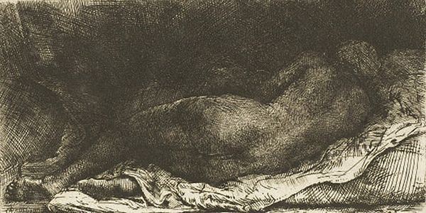Rembrandt, la « Négresse » couchée